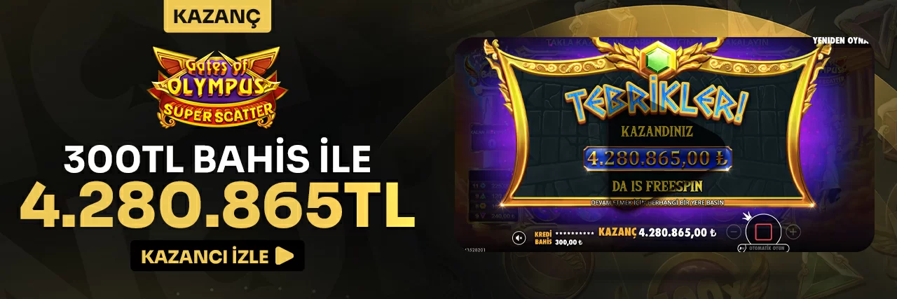 Gates Of Olympus Scatter